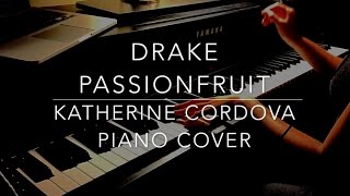 Drake  Passionfruit HQ piano cover [upl. by Gresham]