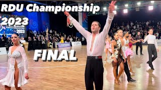 RDU Professional Championship 2023  Final  WDC Latin [upl. by Marolda634]