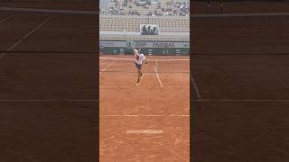 5 years ago we filmed the best point of RolandGarros 2019 during a practice Monfils vs Khachanov [upl. by Kennan]