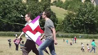 Royston Charity Kite Festival 2016  Video [upl. by Amr700]