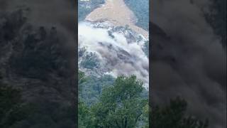 biggest landslide hilly npltravel hillsmountains shorts [upl. by Della]