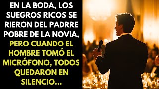 Los Suegros Ricos se rieron pero cuando tomó el Micrófono [upl. by Otanutrof]