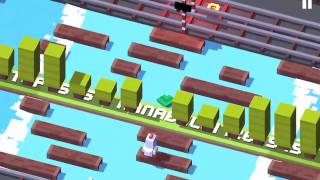 Crossy Road world record Highest score ever 1000 [upl. by Shriver588]