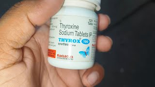 THYROX 100  Thyroxine Sodium Tablets UP [upl. by Novah]