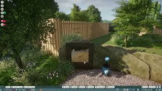 Planet Zoo Oxonian Zoo franchise mode Staff Area EP 3 [upl. by Hgielsa]