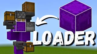 EASY Shulker Box Loader  Minecraft Bedrock 121 [upl. by Danaher]