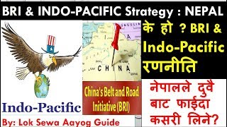 BRI Vs IndoPacific Strategy नेपालले दुवै रणनीति बाट कसरी फाईदा लिने China BRI amp US IndoPacific NPL [upl. by Aleuqahs]