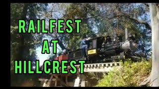 Hillcrest steam train ride in reedley California narrow gauge railway live steam [upl. by Clayton]