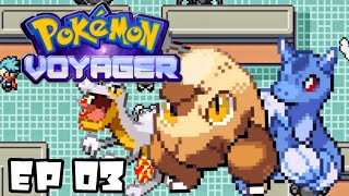 Pokemon Voyager v036 UPDATE Part 03  GYM LEADER TITANIA GBA ROM HACK GW [upl. by Meneau]