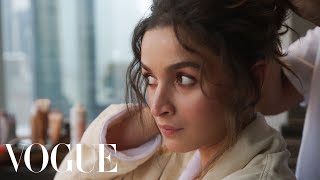 Alia Bhatt Gets Ready for the Met Gala  Last Looks  Vogue [upl. by Pearlman]