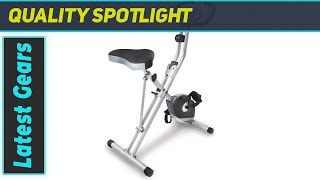 Exerpeutic Folding Magnetic Upright Bike Best BudgetFriendly Exercise Bike for Small Spaces [upl. by Sualokcin]