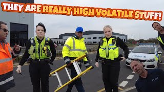 Police Attend  Dont film them because they are really high volatile stuff Pinac Audits Audit [upl. by Ade960]