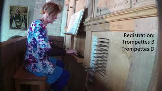 Watch Kimberly Marshall Perform quotBranle gay de Poitouquot at the Renaissance organ [upl. by Oliver]