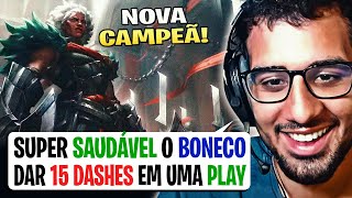 🚨 AMBESSA  VAZARAM AS HABILIDADES DA NOVA CAMPEÃ DO LOL ABSOLUT REAGE AO VÍDEO DO DJOKO [upl. by Cresida]