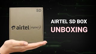 Airtel Set top Box Unboxing 2024  Airtel Digital Tv  Airtel Sd Box Unboxing  Teleroof [upl. by Suzanne]