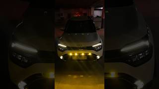 Projector fog light in Carens  Kia carens  📞9327652447 shahcardecor [upl. by Chapell]