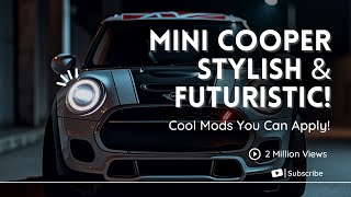 Mini Cooper Transformation Stylish Futuristic Mods You Can Apply [upl. by Akcira41]