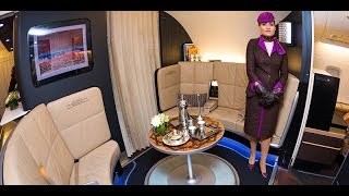 Etihad A380 Cabin Tour  Threeclass Airbus A380  Etihad Airline [upl. by Derrick]