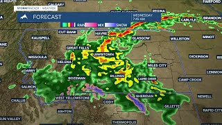 Q2 Billings Area Weather Storms then a cooldown [upl. by Cummins]