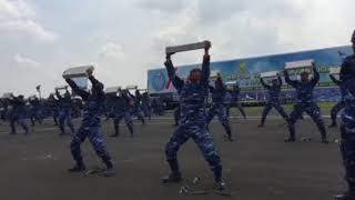 Gladi Bersih Pencak Silat Angkatan Udara Hut TNI AU ke 72 [upl. by Blainey805]