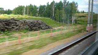 Sheremetyevo airport  Savyolovsky railway terminal trip Moscow Part 1 [upl. by Messing]