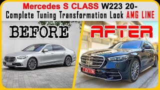 Mercedes S Class w223 retrofit to AMG Line by Tolias Edition [upl. by Eeliab879]