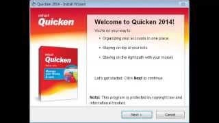 How to install Quicken 2014 [upl. by Lizzie]