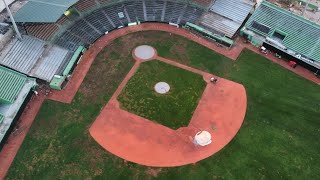 Vista aérea del Estadio Tetelo Vargas y sus alrededores 01102024 [upl. by Terrill]