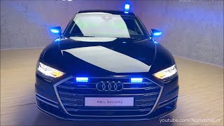 Audi A8 L Security Quattro 2023 ₹12 crore  Reallife review [upl. by Felicle]