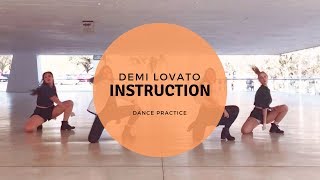 DANCE PRACTICE Demi Lovato Instruction Dance Practice [upl. by Daphie]