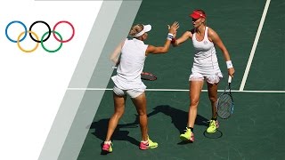 Rio Replay Womens Tennis Doubles Final Match [upl. by Tini]