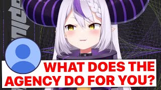 Laplus Answers This Question amp Talks Of Her Experience Vtubing At Hololive Eng Subs [upl. by Breger632]