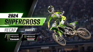 2024 Monster Energy Supercross Race Recap Anaheim 1 [upl. by Rhianna375]