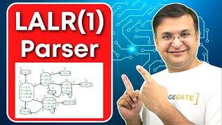 LALR Parser  LALR1 parser of Bottomup Parsing  Compiler Design [upl. by Coffey20]