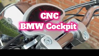 Motogadget Motoscope Pro CNCCockpit BMW R100R [upl. by Ellennoj84]