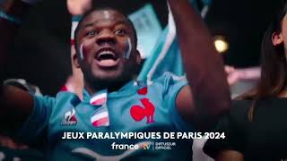 France•TV  BandeAnnonce Jeux Paralympiques de Paris 2024 [upl. by Nihcas]