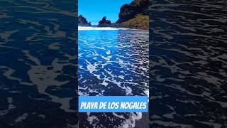 PLAYA de NOGALES💚💦‼️playa salvaje nogales terramania megustagrancanaria playasalvaje lapalma [upl. by Suirred]