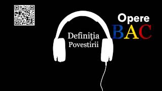 Definitia Povestirii  OPERE BAC [upl. by Felipa54]