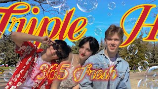 KPOP IN PUBLIC  ONE TAKE Triple H트리플 H  365 FRESH  DANCE COVER BY FOX [upl. by Coco924]