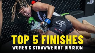 Top 5 Finishes  ONE Championship Women’s Strawweight Rankings [upl. by Kirst]