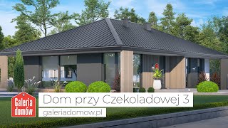 Projekt domu przy Czekoladowej 3  GaleriaDomowpl [upl. by Esidnak]