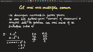 Cel mai mic multiplu comun cmmmc Clasa a 6 a Exercitii Invata Matematica UsorMeditatii Online [upl. by Weasner]