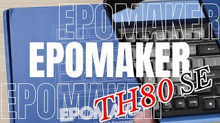 【レビュー】EPOMAKER TH80 SE Wisteria Switch リニア軸 ホットスワップ対応 メカニカル式 ゲーミング キーボード [upl. by Ahsitra643]