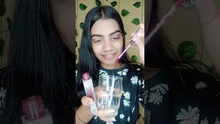 Trying viral waterproof lipstick hack💦💄 Does it work youtubeshorts youtube trending viral new [upl. by Colan]