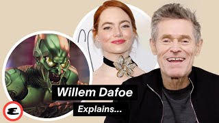 Willem Dafoe Talks Poor Things Being Slapped By Emma Stone amp OnSet Antics  Explain This  Esquire [upl. by Biron]