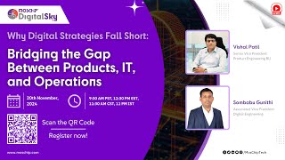 webinar  Why Digital Strategies Fall Short Bridging the Gap Between Products IT and Operations [upl. by Ellenej]