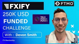 Forex  250K USD funded trader journey [upl. by Flan]