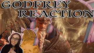 Streamer Reacts to GODFREY FIRST ELDEN LORD  Elden Ring [upl. by Rabbaj]