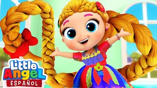 Mi Cabello Es Como El De Rapunzel 👧​​  Canciones Infantiles  Little Angel Español [upl. by Uthrop]