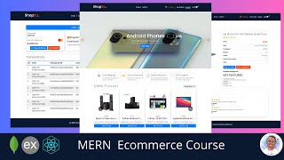 Advanced MERN Ecommerce App  Fintech Digital Wallet [upl. by Aruabea]